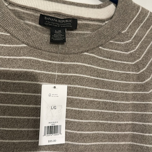 NEW! Men’s prima cotton/cashmere sweater - Picture 4 of 5